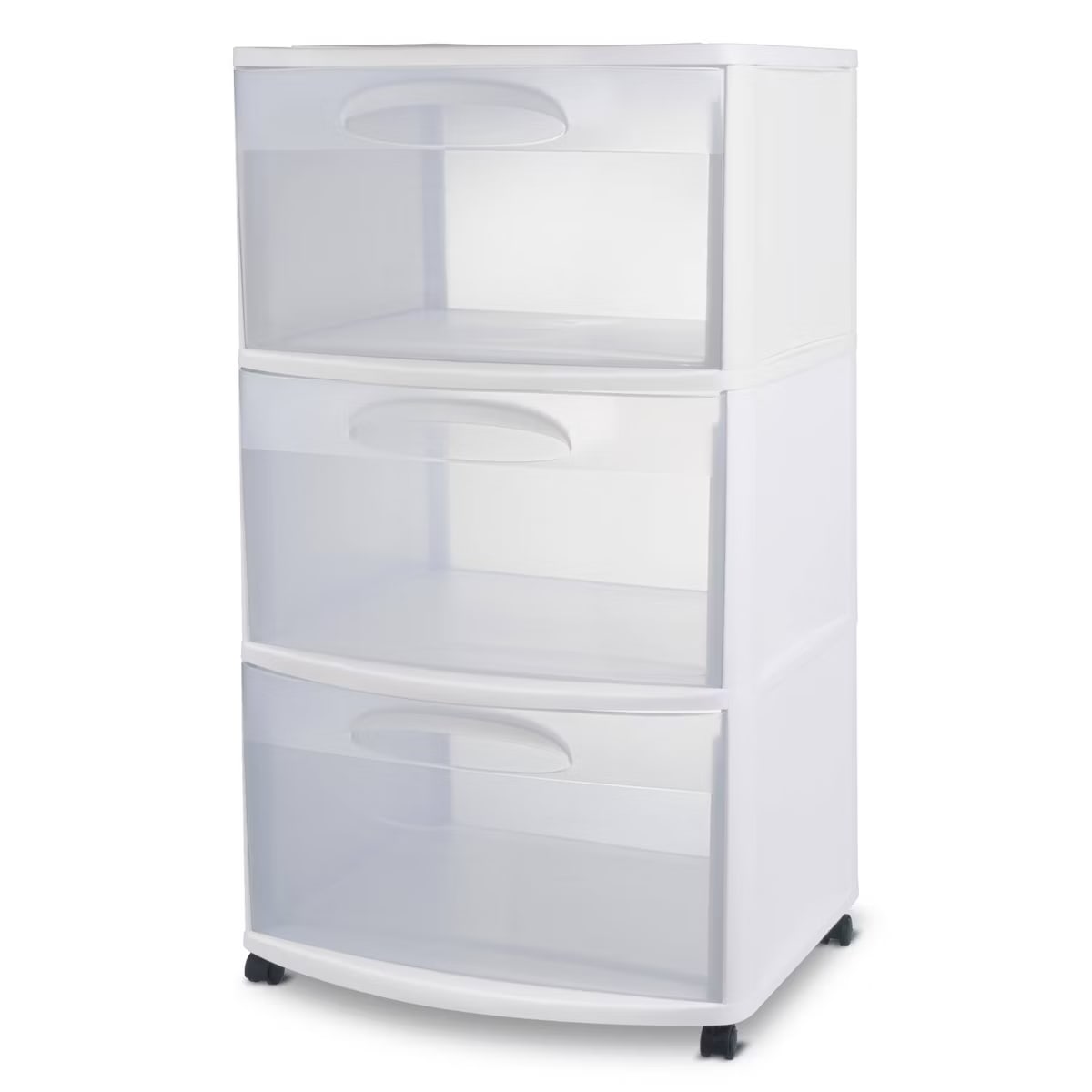 Plastic White Dresser