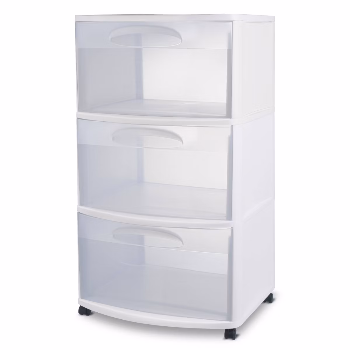 Plastic White Dresser